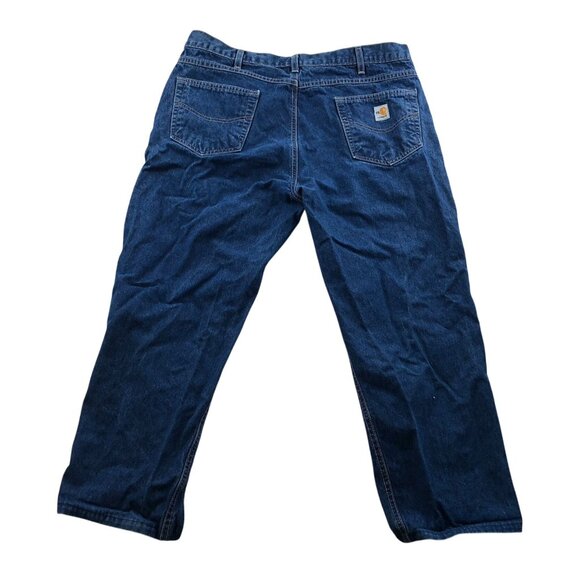 Carhartt Mens Cat 2 Work Jeans Size 38x30 Relaxed Flame Resistant Workwear 2112 - Picture 2 of 16